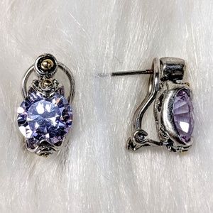 Jewelry - Contemporary Amethyst Studs Jewelry - Contemporary Amethyst Studs
